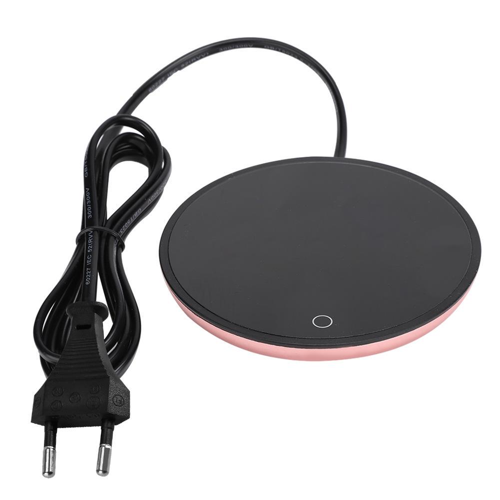 Electric Waterproof Touch Heating Cup Mat Warm Pad for Coffee Tea Milk