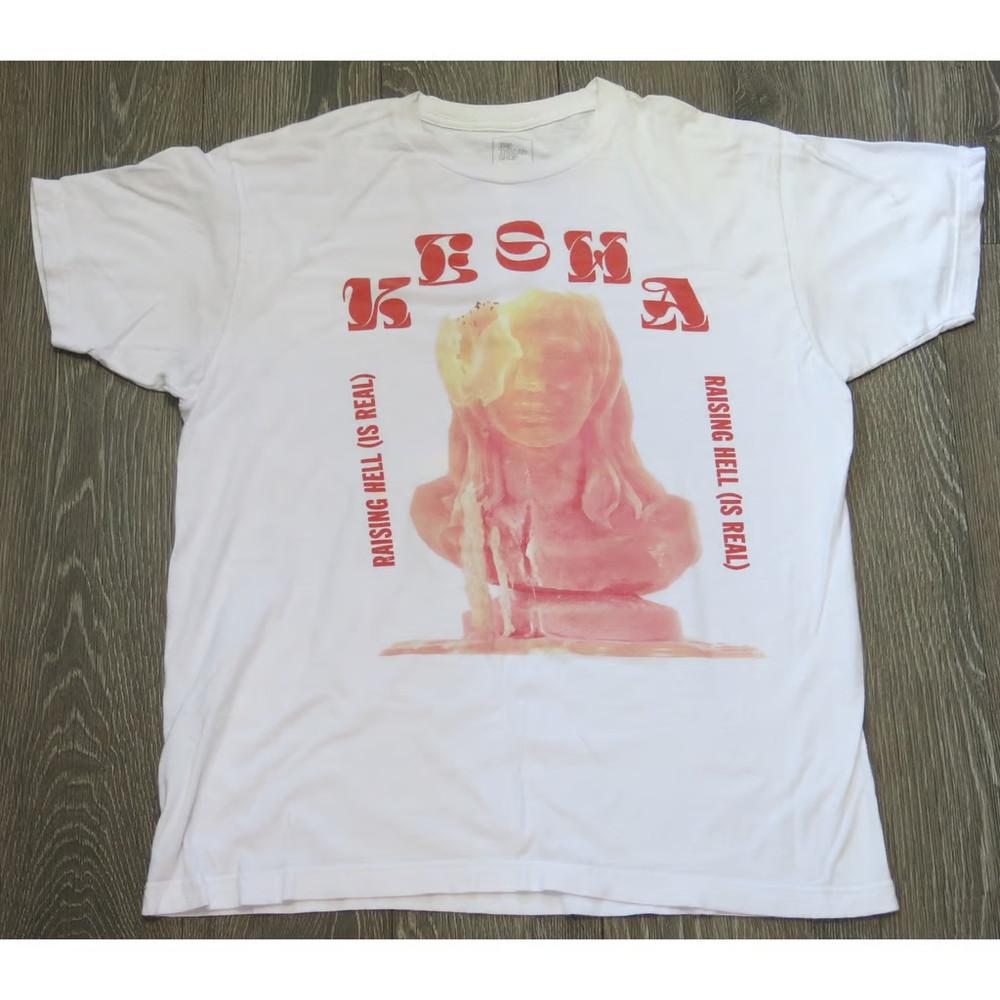 Vintage Kesha Raising Hell (Is Real) Shirt Unisex Concert S to 5XL MQ010 Unisex T-Shirt M