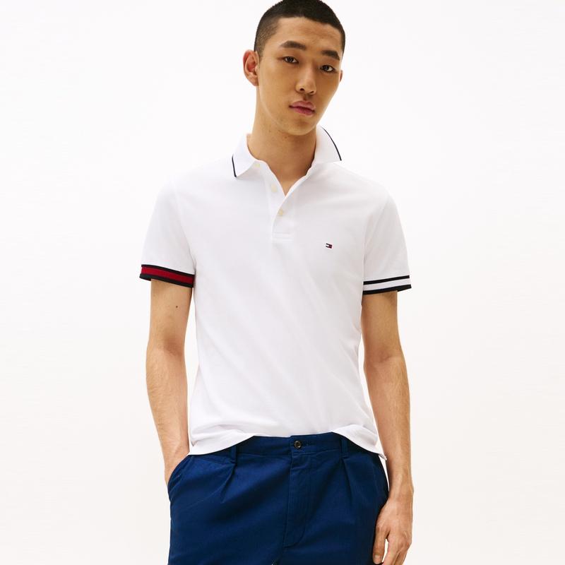 Tommy Hilfiger Embroidered Logo Polo Shirt MW0MW38458