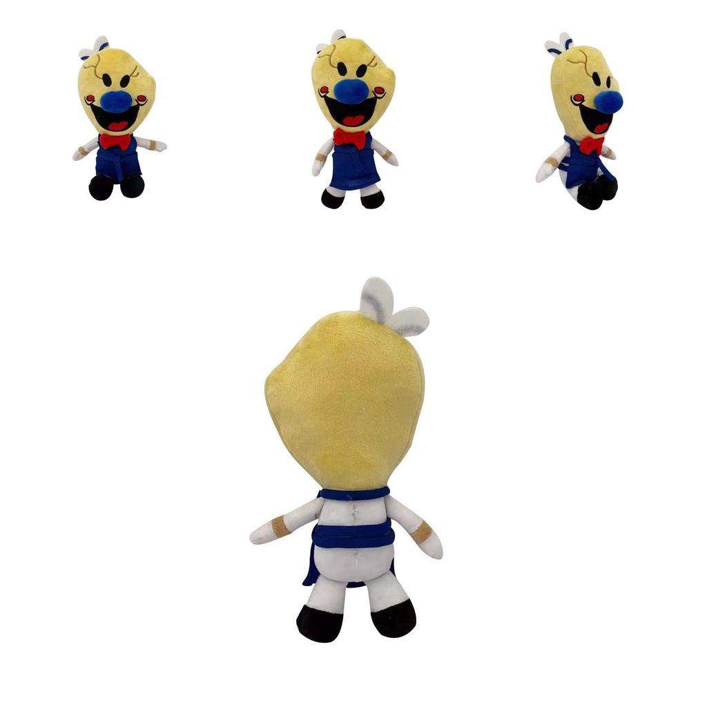Entzückendes 25cm Eiskugel-Stäbchen Plüschtier Super Weich Gefüllt Cartoon Horrorfigur