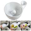 Fruit Washer Bowl With Quick Dry Feature Ergonomic Vegetable Washer For Grains Cleaning and Food Container