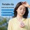 Portable Leafless Clip Fan: Mini Swirl Design for Handheld, Waist, or Carry-On Use