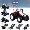 2.4g Alloy Rc Farmer Engineering Tractor Toy For 4-6 Years Kids