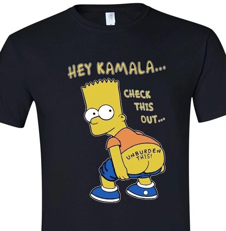 Bart - Hey Kamala - Unburden This! - Trump 2024 - MAGA -Make America Great Again XXXL