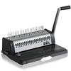 Deli 3873 Manual Plastic Comb Binding Machine CN Plug (adapter Included)