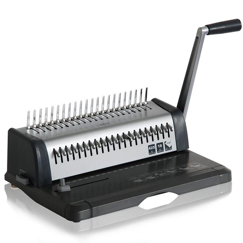 Deli 3873 Manual Plastic Comb Binding Machine