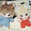 Mini Doll Clothes 2 Colors Clothes Overalls Suit New T-shirt Pants  20cm Cotton Doll