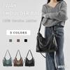 MFFOR Women's Genuine Leather Shoulder Bag, 2-Way, Crossbody Bag, Large Capacity, Soft, Lightweight, ShoulderCrossbody, Casual, Commuting, Simple,