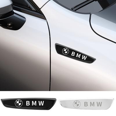 Auto Metall Dekoration Kotflügel Seitenaufkleber Autotür Metall Kollisionsschutzleiste Für Performance X1 X3 X5 E90 E91 E92 E60 E84