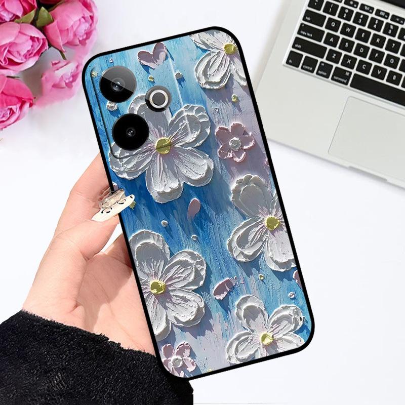 For Realme GT7 5G Case Fashion Painting Cover Soft Silicone Phone Case For Realme GT 7 7T  Fundas GT7 T Shockproof Shell Bumper