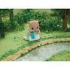 EPOCH Sylvanian Families Otter Family Doll Set 4 Figures Collectible Toys
