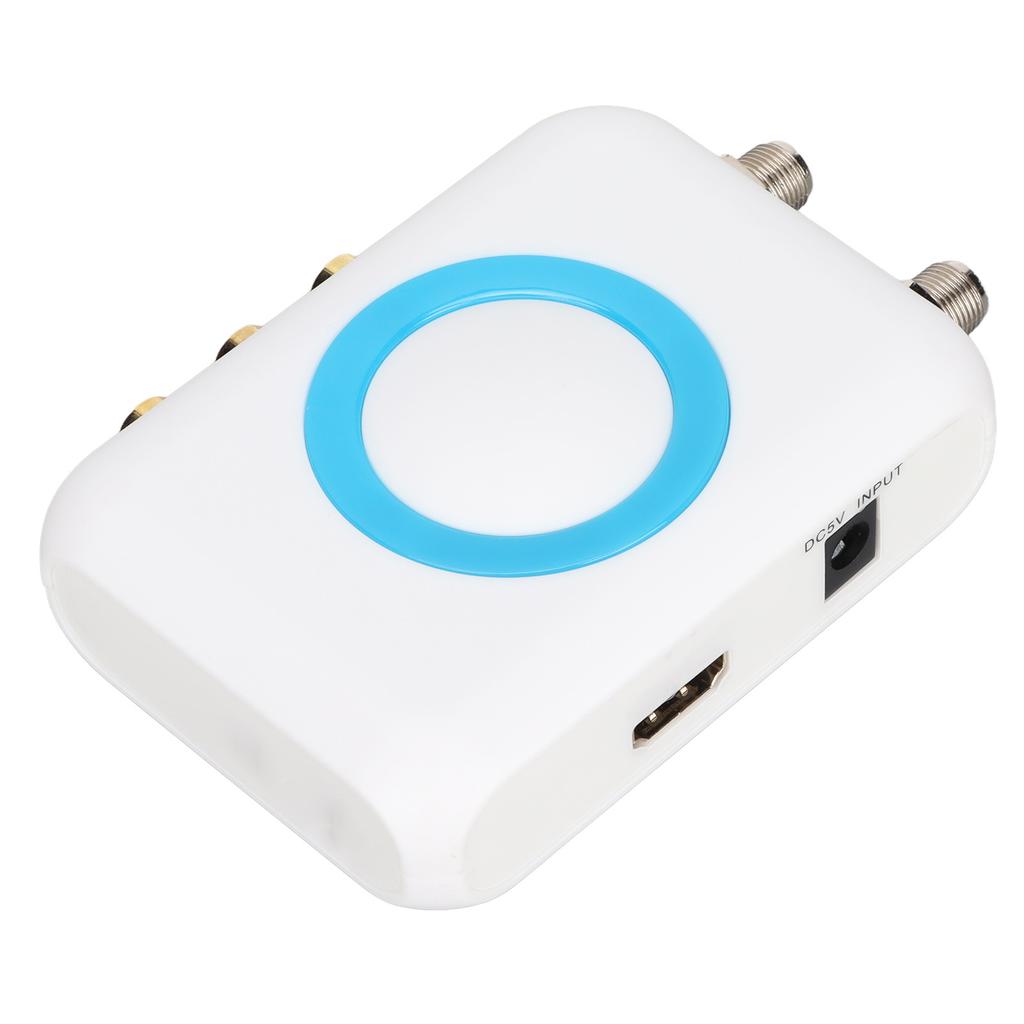 HDM66 HD Modulator Support PAL NTSC Format Output RCA To RF Modulator for Home TV Replacement