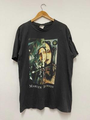 Vintage 90s Marilyn Manson The Beautiful People 1996 Cotton Unisex Tshirt KH7745