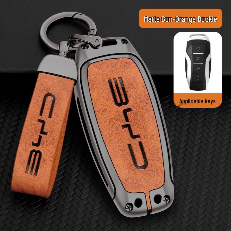 BYD Car Key Cover for Han, Song Pro/Plus, Tang DM, Qin Pro Models