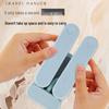 Portable Retractable Clothes and Shoe Hanger for Travel, Foldable for Indoor/Outdoor Use.