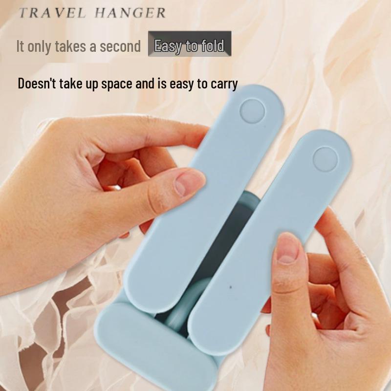 Portable Retractable Clothes and Shoe Hanger for Travel, Foldable for Indoor/Outdoor Use.