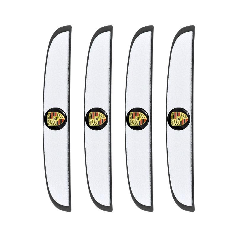 

4 шт. Наклейки полоски для защиты от царапин и столкновений на кромку двери автомобиля для Porsche Boxster Cayenne Panamera Macan Cayman 911 918 996 917 991