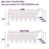 Icicle String Lights Led Fairy Lights Christmas Garland For New Year Party Wedding Garden Terrace Christmas Decoration Lamps