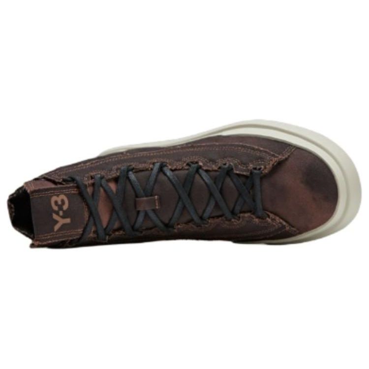 Y-3 Nizza Fashion Comfortable High-Top Sneakers Unisex Sneakers Brown IG4087