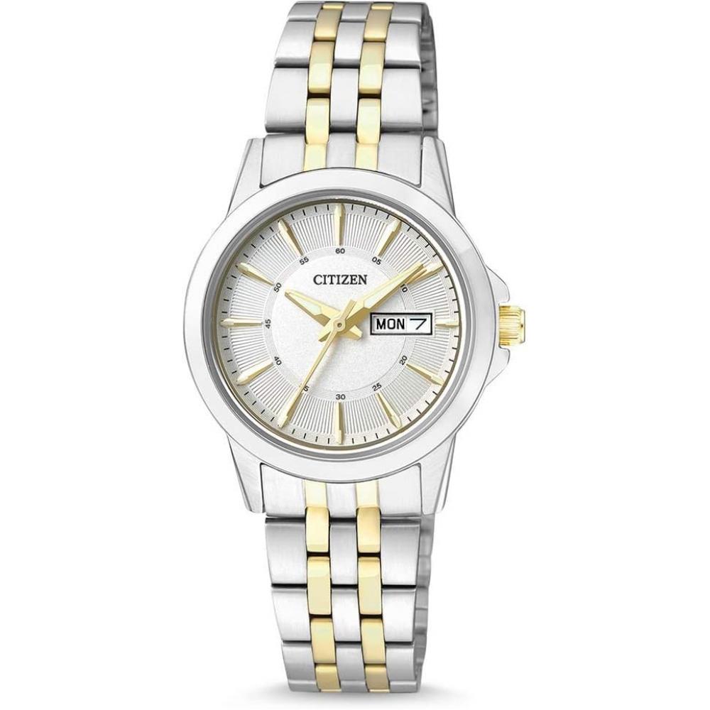 

No Citizen Women S Quartz Battery Quartz Battery Japan Watch Eq0608 55a