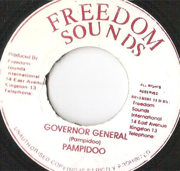 

7inch Record POMPIDOO - Governor General NONE Freedom Sounds 1999 Jamaica Reggae, Ska & Dub Used