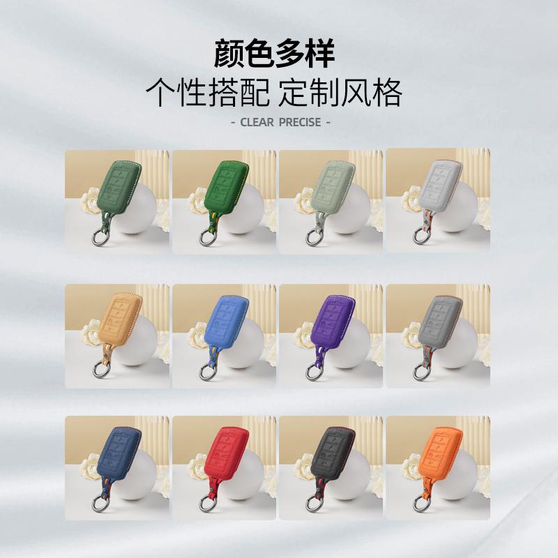 For for Car Remote Key Case Cover  Jeep Grand Cherokee Free Knight Commander Protector Suede Alcantara Accessories