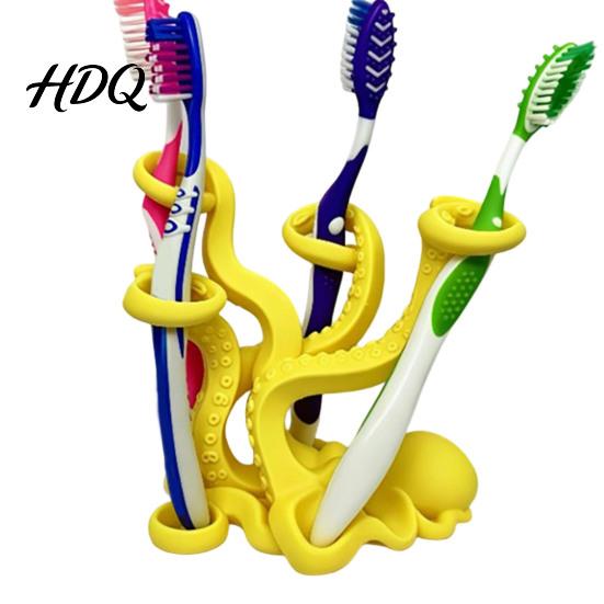 Modern Makeup Tool Holder Octopus Toothbrush Holder Durable PLA Organizer Creative Organizer Stand Pen for Desk Multi-functional Storage