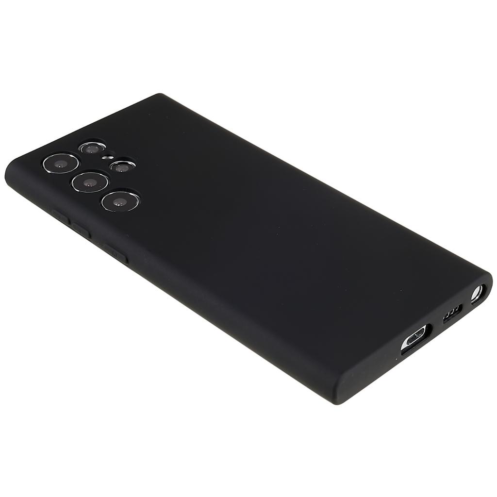 For Samsung Galaxy S24 Ultra Cover 2.0mm Solid Color TPU Shockproof Protective Phone Case