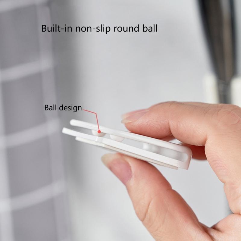 Set of 2 Shower Curtain Holder Attractive & Functional Shower Curtain Fasteners