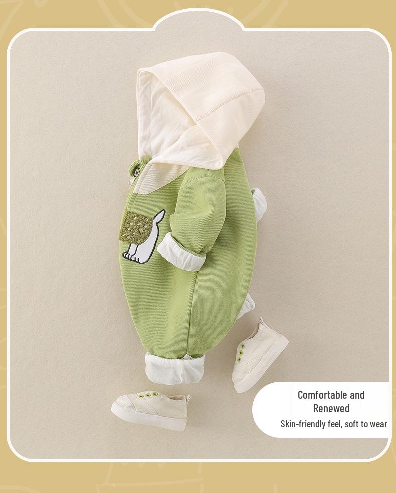 2025 Baby Long Sleeve Romper: Spring/Autumn Jumpsuit for Girls