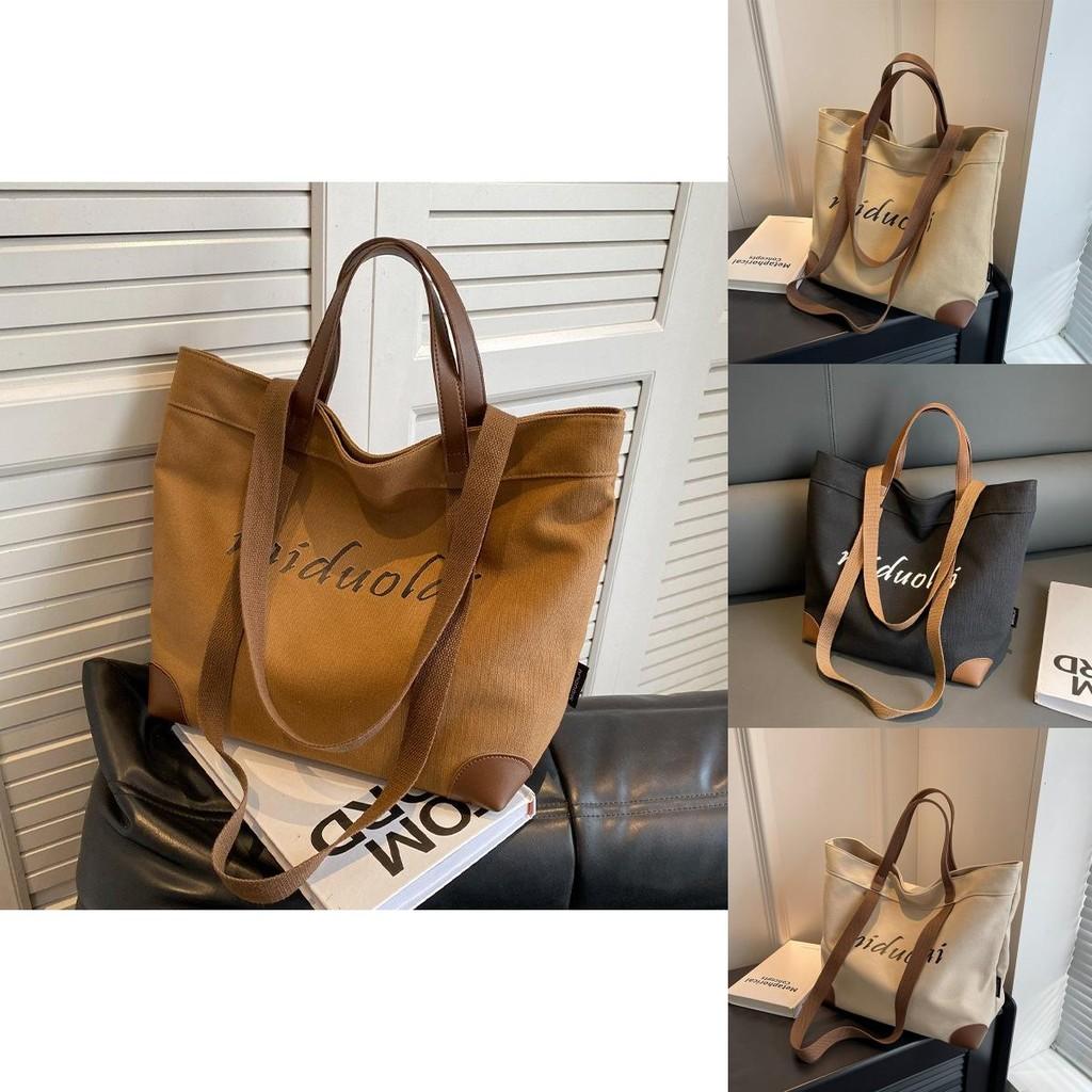Stylish And Versatile Canvas Tote Bag For Women With Magnetic Closure And Spacious Design