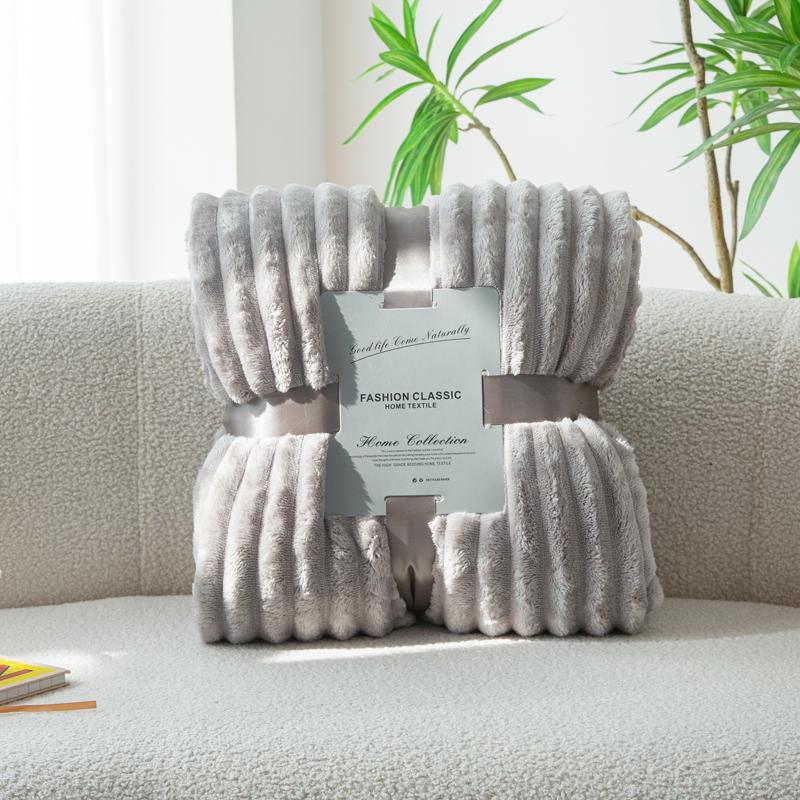 

Фланелевый плед в полоску, покрывало, диванное полотенце, дорожные/офисные пледы для сна, домашний мягкий клетчатый теплый плед на кровать, cobijas de camas 100x150cm 1pc