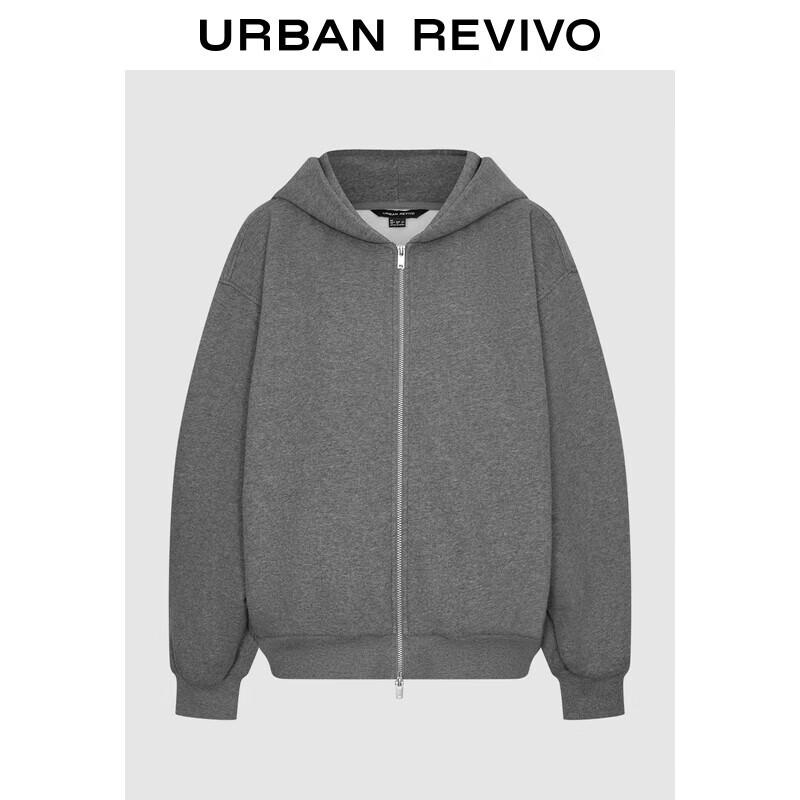 

UR 2025 Зимняя женская повседневная куртка оверсайз с капюшоном на молнии M