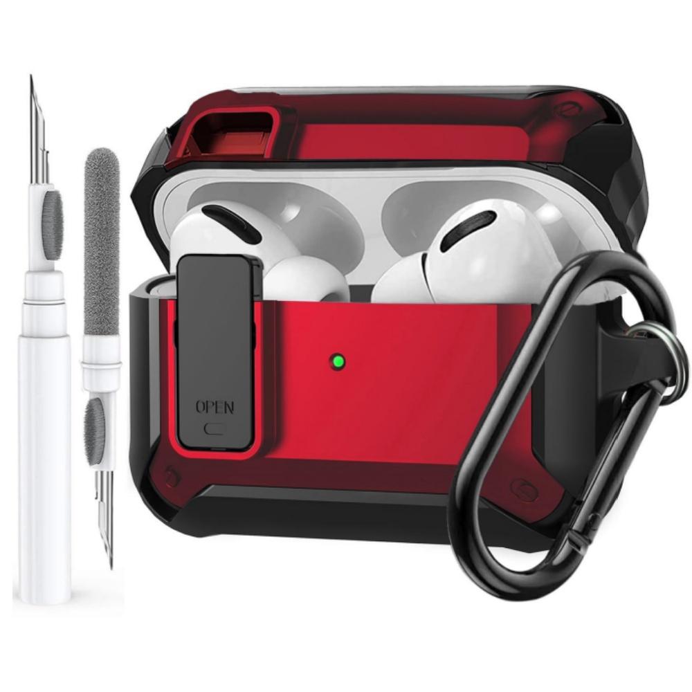 for Airpods Pro 3 Case Safety Lock Case for Apple Airpod Pro 3 (2025) with Cleaning Kit Drop Protection Air pods Pro3 Case Cover