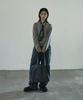 Scrattle_Pixel Vtg Dust Washed Tote Bag [Dark Blue]