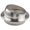 Wall and Ceiling Exhaust Vent Duct Cover In Stainless Steel for Dryer Vent Pipes Kitchen Fans and Air Conditioning Units