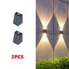 Xiaomi LED Outdoor Solar Wall Light Up And Down Luminous Garden Lamp Villa Courtyard Porch Street Decorative Lighting Wall Washer Light