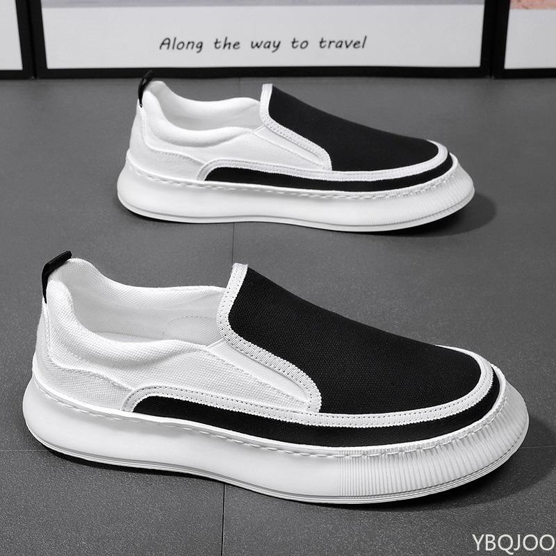 New Men's Shoes for Summer Breathable Trendy Versatile Thick Soled Comfortable Durable Casual Shoes for Lazy People