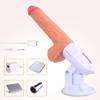 Exkluzivní silikonové vibrační masturbátory pro ženy s teleskopickým a vibračním režimem, sexuální hračky pro dospělé, typ 2