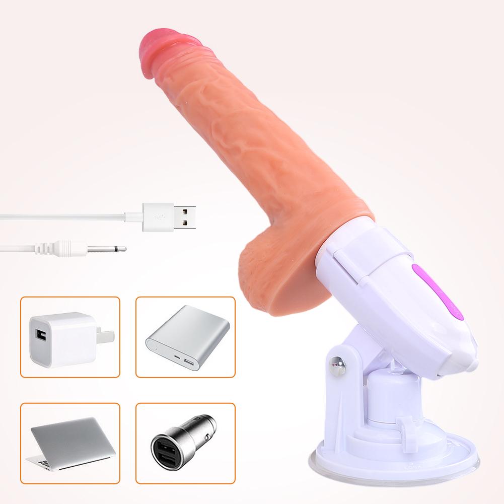 Exkluzivní silikonové vibrační masturbátory pro ženy s teleskopickým a vibračním režimem, sexuální hračky pro dospělé, typ 2