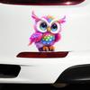 QT2323#15cm Barevná sova Vodotěsná Dekorativní samolepka na auto, Vhodné pro auta, notebooky, nárazníky, skleněná okna