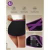 Color Blocking, High Waisted, Shapewear Pants, Cross Bandages, Hip Lifting, Abdominal Compression, Women's, Underwear