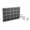 Security Camera Solar Panel  r Wall Mounted 3W 5V Monocrystalline Solar Panel for Video Doorbell 4 3 Plus 2