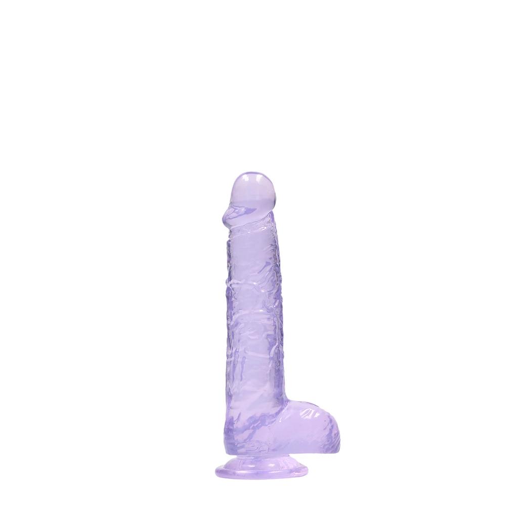 RealRock - Realistic dildo with balls 15 cm