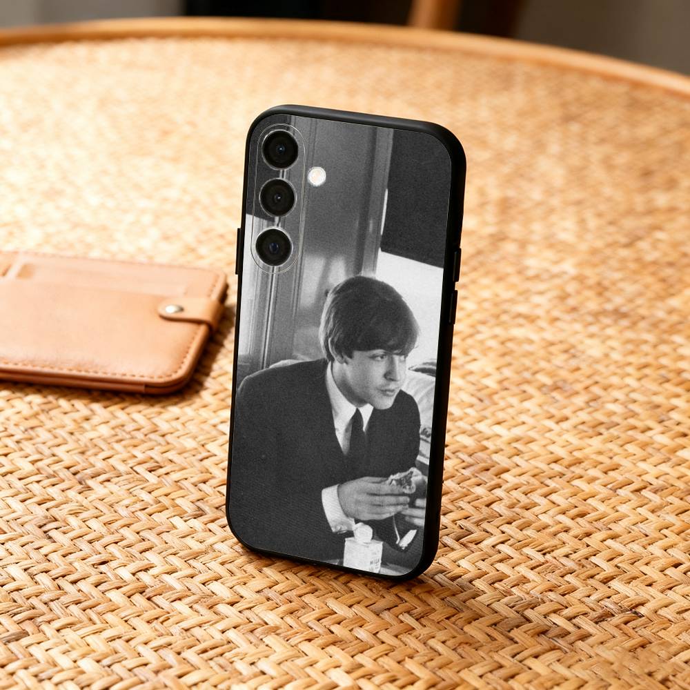 

Singer P-Pau-M-McCartney Phone Case For Samsung A73,A21s,A22,A31,A32,A52,A53,A71,A80,Soft Black Shell Samsung a40