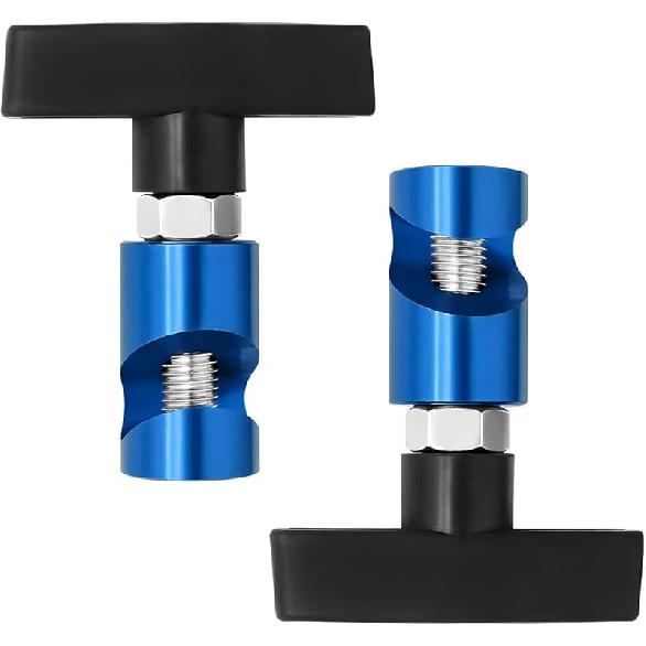 2PCS Lift Support Clamp, Car Hood Strut Fixing Clamp Hood Lift Rod Prop Tool Up to 3/8" Dia, Anti-Pinch Automotive Shock Prop Strut Stopper Retainer