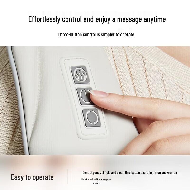 CLORIS Foldable Heated Neck Massager CN plug (adapter included)