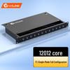Caixa de Terminal de Fibra Óptica com 12 Portas netLINK HTF-12FC-SM