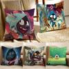 HOT Game DDofus Cushion Cover Pillowcase Antidustmite Living Room Sofa Decor Cushion Room