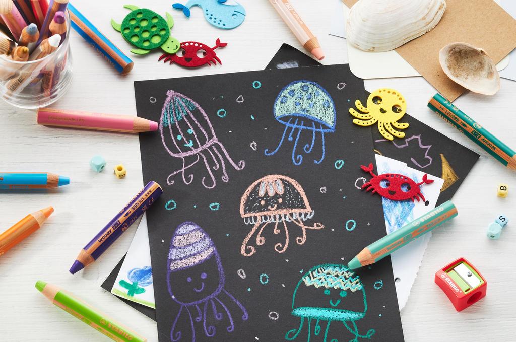 Stabilo Woody 6C Set [6C] 8806